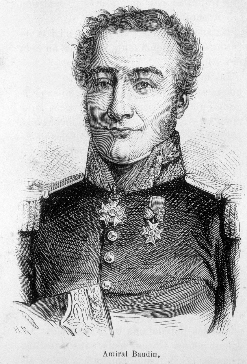 Retrato del Almirante Nicolas Baudin (1750-1803), marinero y explorador francés de Unknown artist