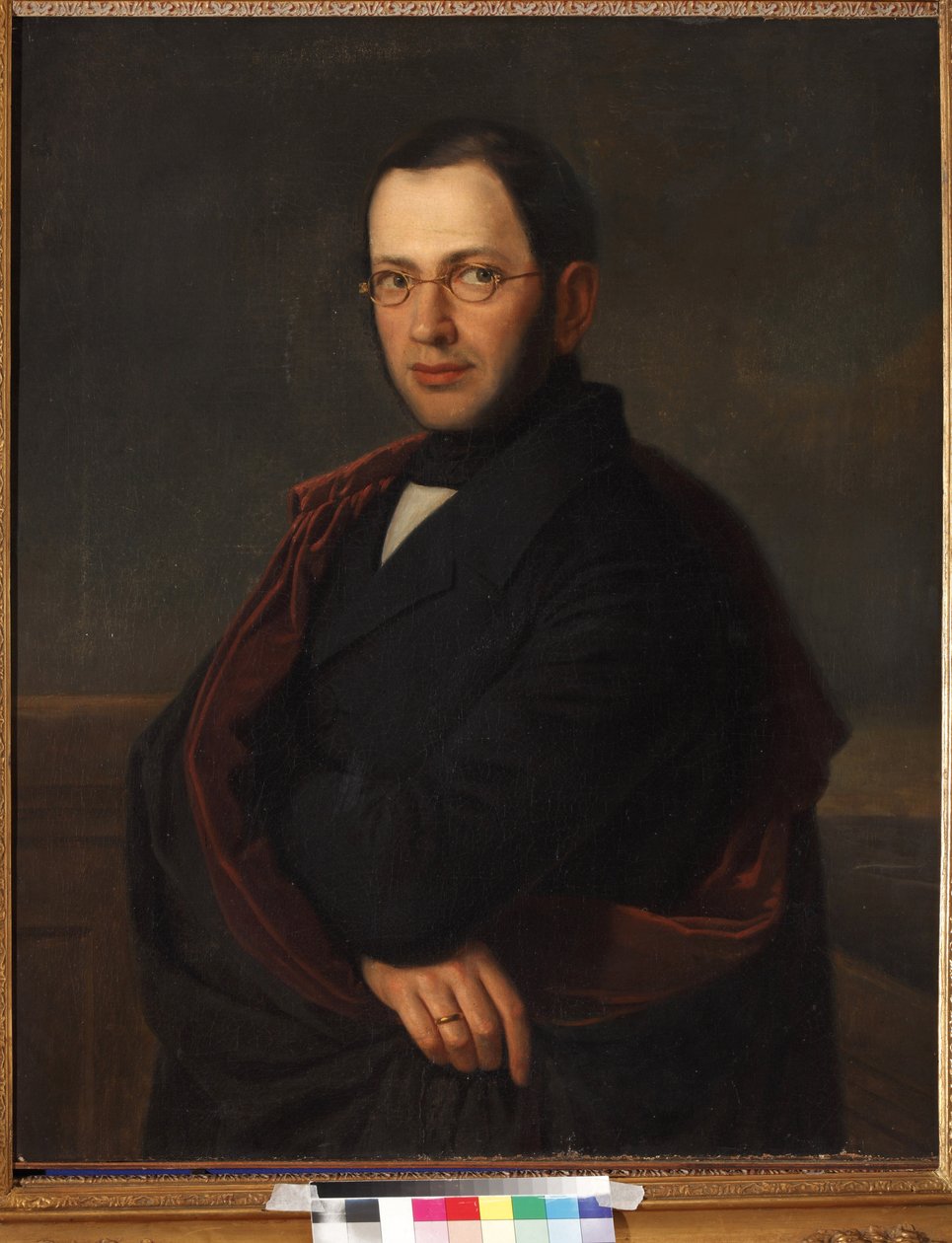 Retrato de Alexander Nikolayevich Raevsky (1795-1868), Anónimo. Óleo sobre lienzo de Unknown artist