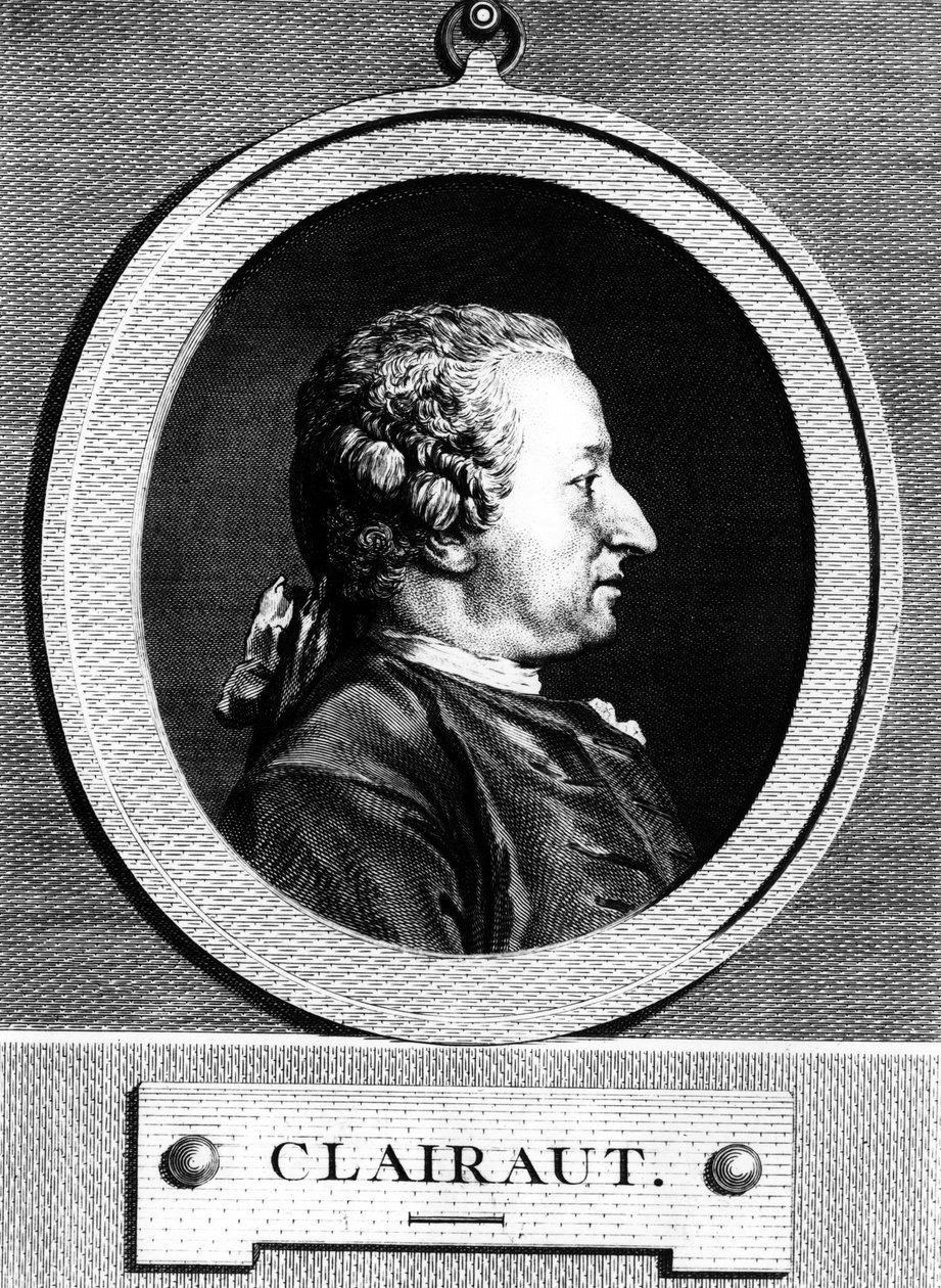 Retrato de Alexis Claude Clairaut (1713-1765), matemático francés. de Unknown artist