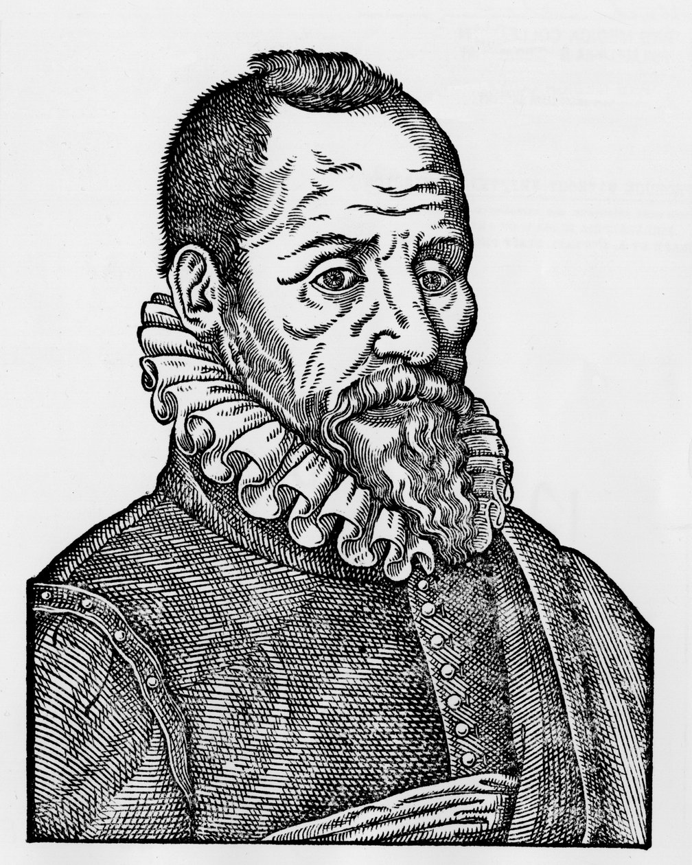 Retrato de Ambroise Paré (1509-1590), cirujano francés de Unknown artist
