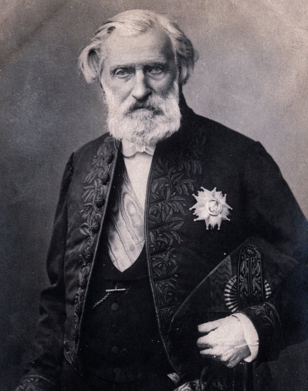 Retrato de Ambroise Thomas (grabado después de una foto) de Unknown artist