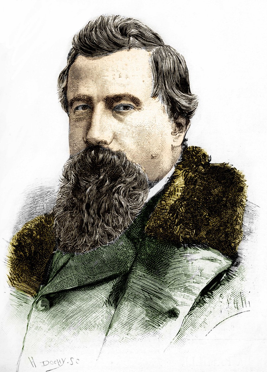 Retrato de Amilcare Ponchielli (1834 - 1886) compositor italiano de Unknown artist
