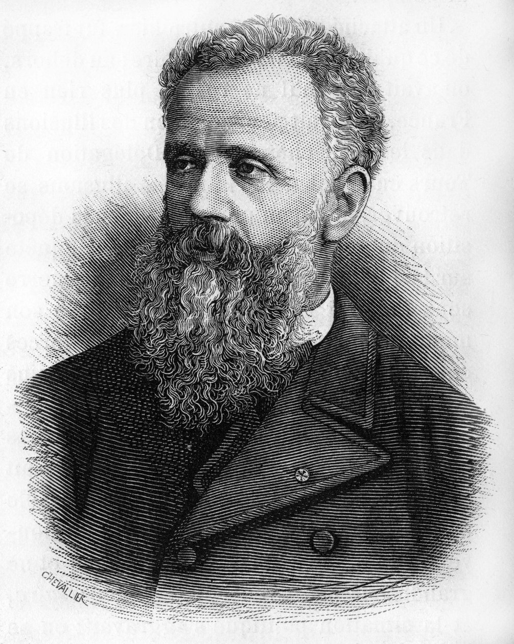 Retrato de Anatole de la Forge. 1820-1892. Prefecto de Defensa Nacional de Unknown artist