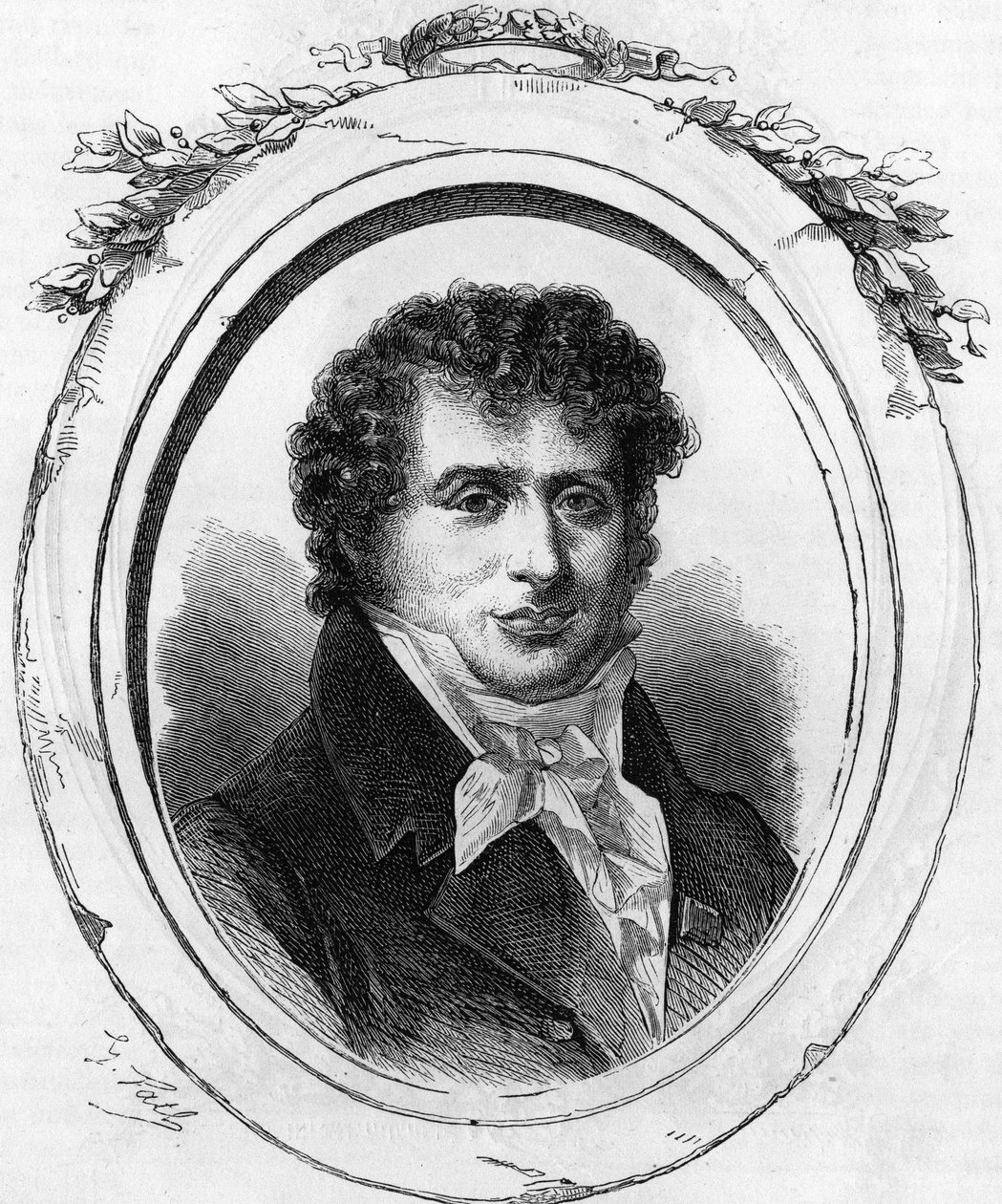 Retrato de Antoine Desaugiers (1772-1827), compositor francés. de Unknown artist