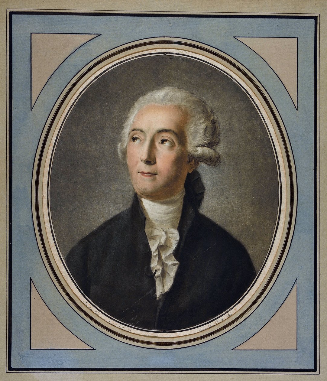 Retrato de Antoine Laurent de Lavoisier (1743-1794), químico francés de Unknown artist