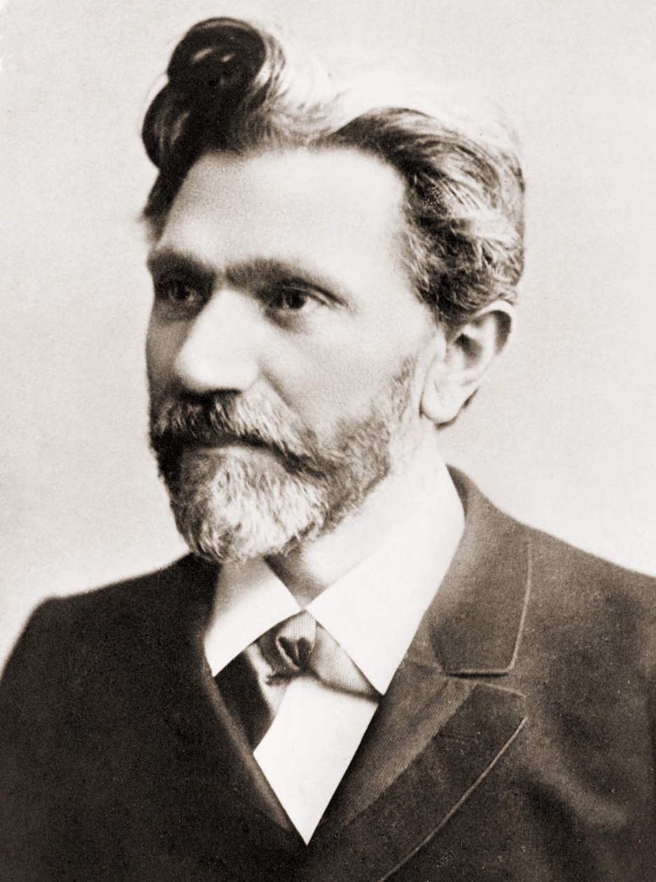 Retrato de August Bebel (1840-1913), político alemán de Unknown artist