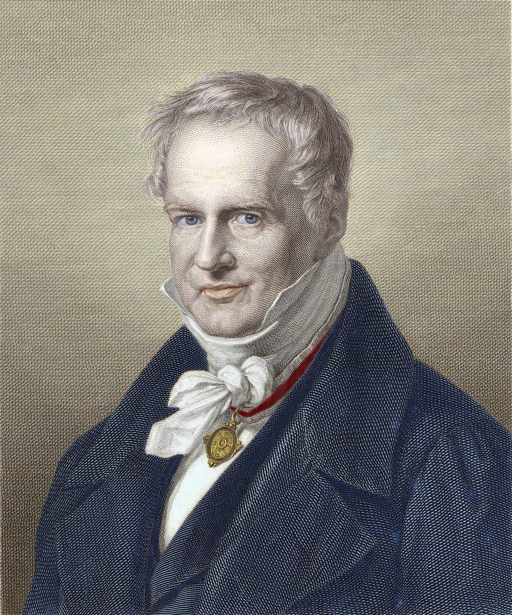 Retrato del Barón Alexander Von Humboldt de Unknown artist