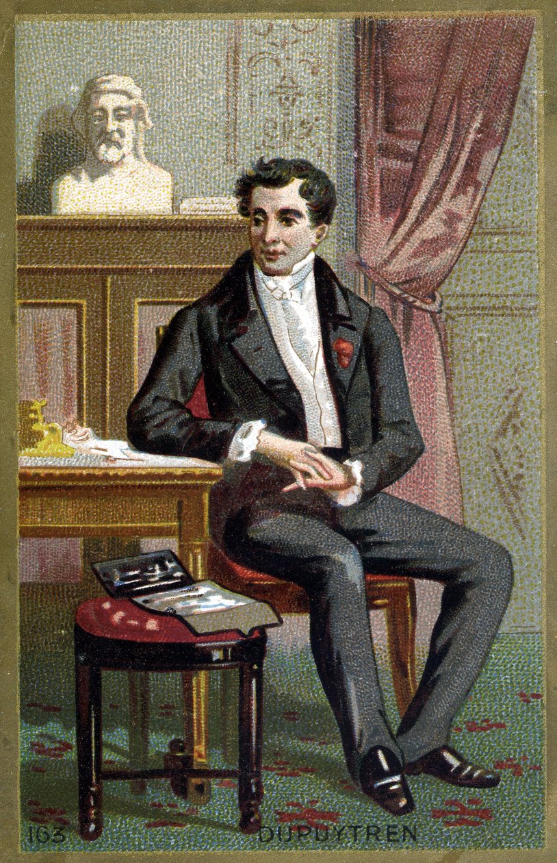 Retrato del Barón Guillaume Dupuytren (1777 - 1835), cirujano francés. de Unknown artist