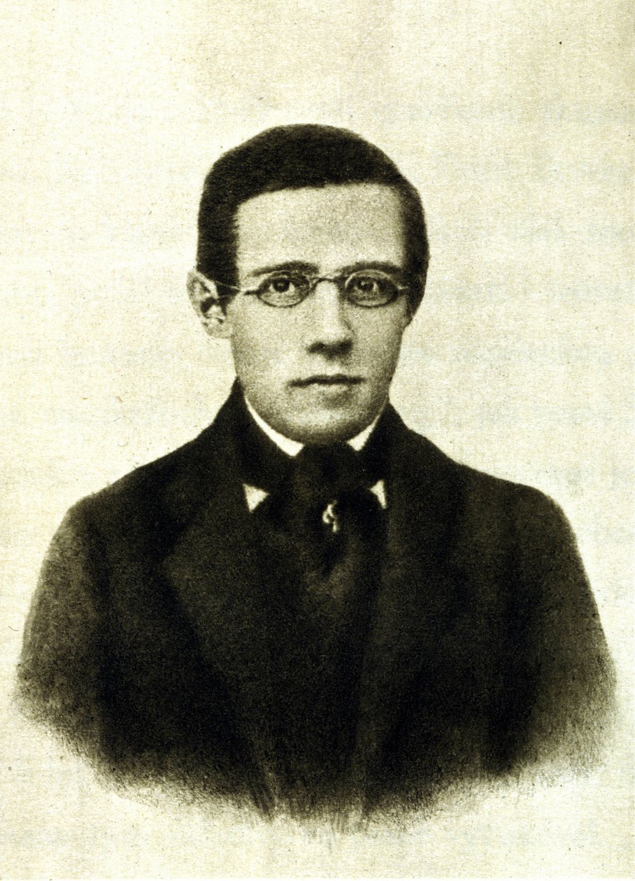 Retrato de Bedrich Smetana (1824-1884), compositor y pianista checo de Unknown artist