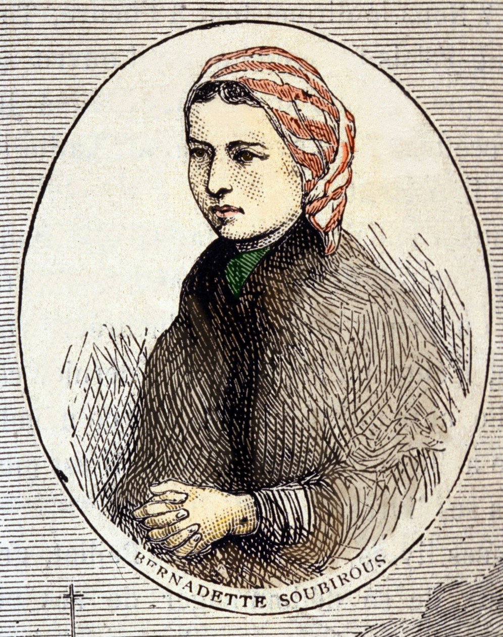 Retrato de Bernadette Soubirous (1844-1879) de Unknown artist