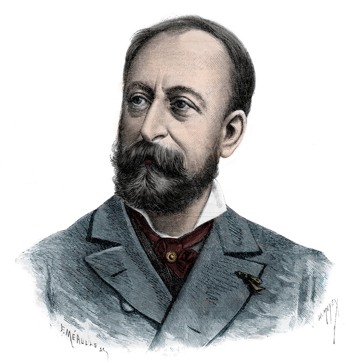 Retrato de Camille Saint-Saens de Unknown artist