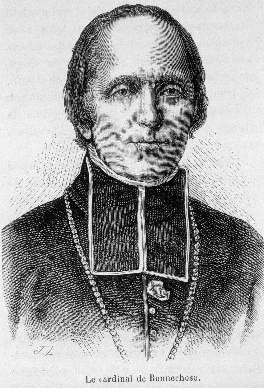 Retrato del Cardenal de Bonnechose de Unknown artist