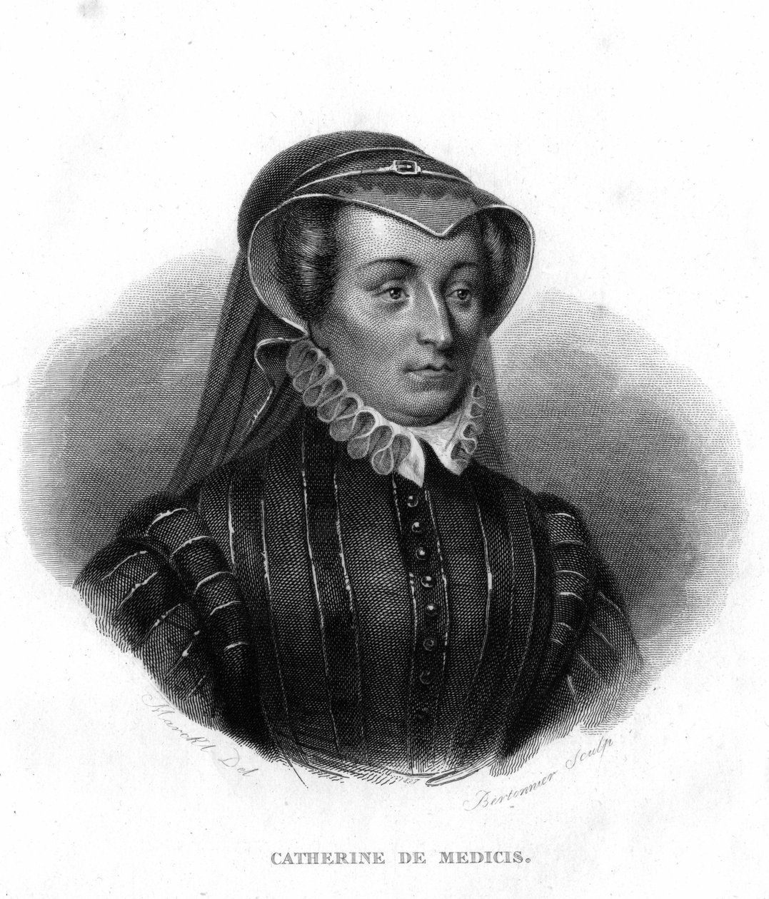 Retrato de Catalina de Médici (Caterina de Medici) (1519 - 1589) de Unknown artist