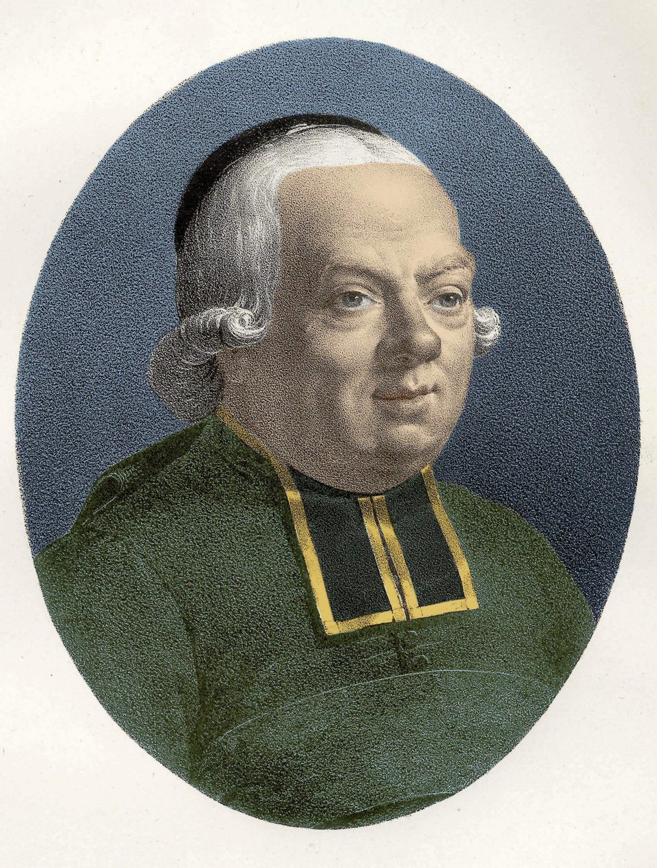 Retrato de Charles, Abate de la Epee (1712 - 1789) pedagogo francés. de Unknown artist