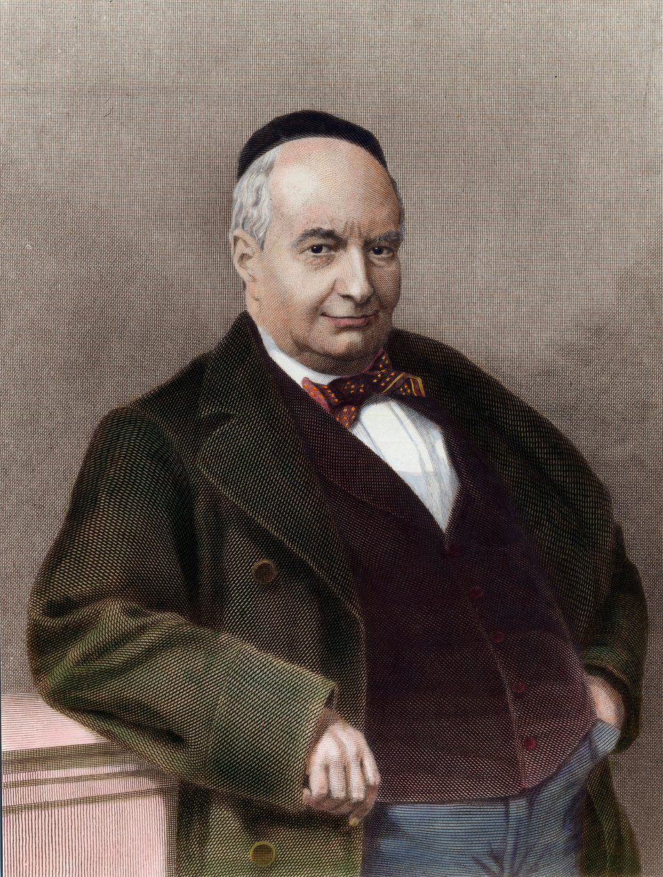 Retrato de Charles Auguste Sainte Beuve, escritor francés de Unknown artist