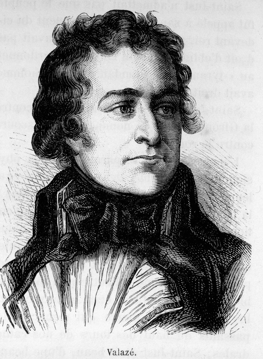 Retrato de Charles Eleonor Dufriche de Valaze, conocido como Dufriche-Valaze (1751-1793), político francés de Unknown artist