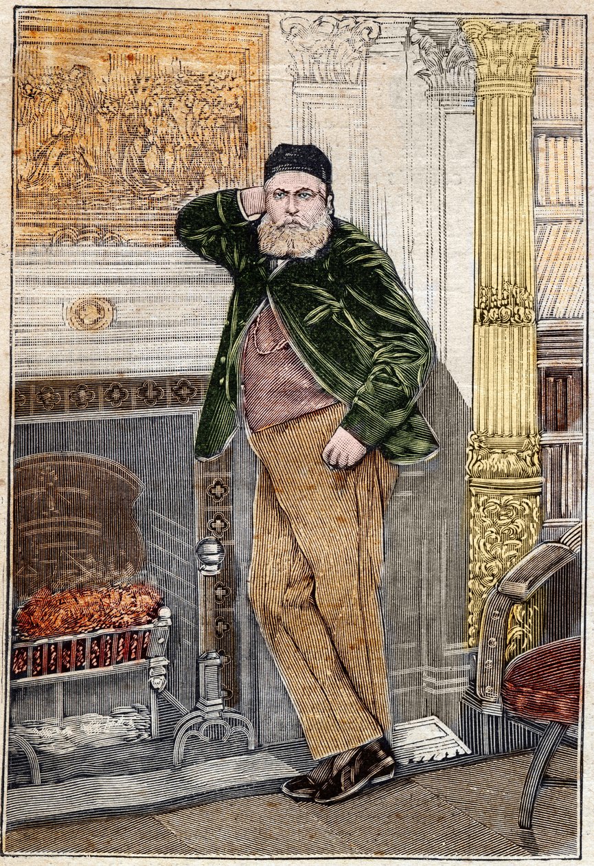 Retrato de Charles Gounod (1818-1893), compositor francés de Unknown artist