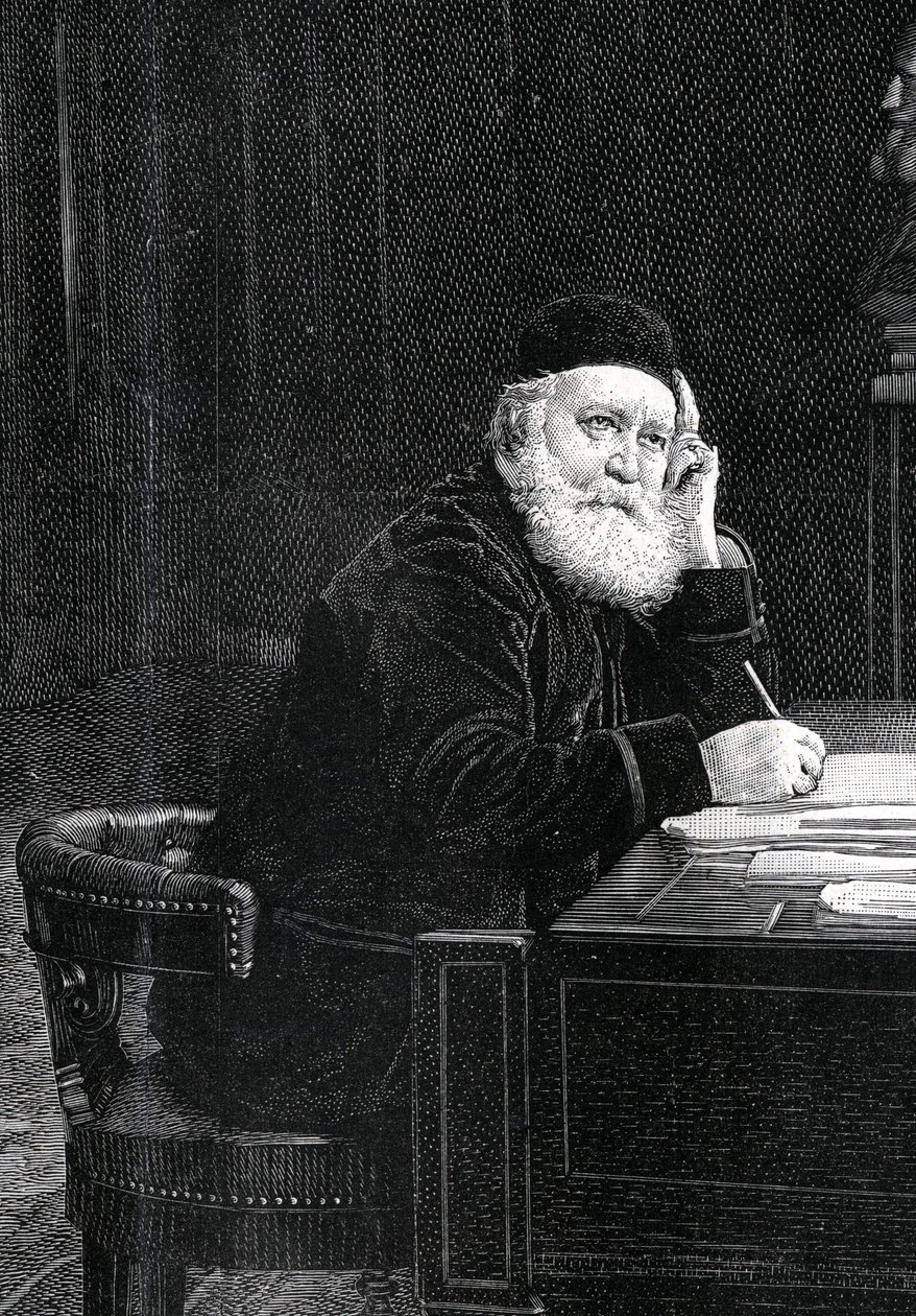 Retrato de Charles Gounod (1818-1893), compositor francés de Unknown artist