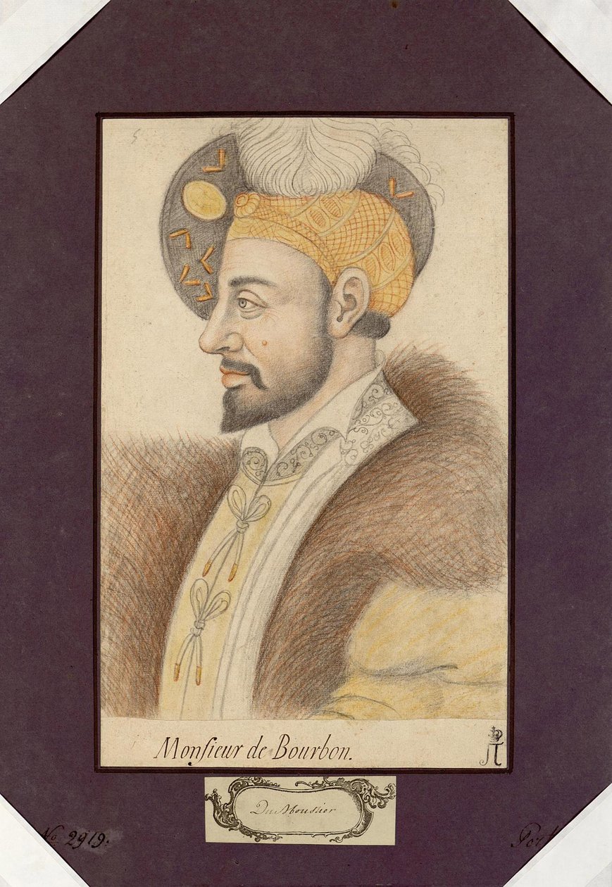 Retrato de Carlos III, Duque de Borbón de Unknown artist