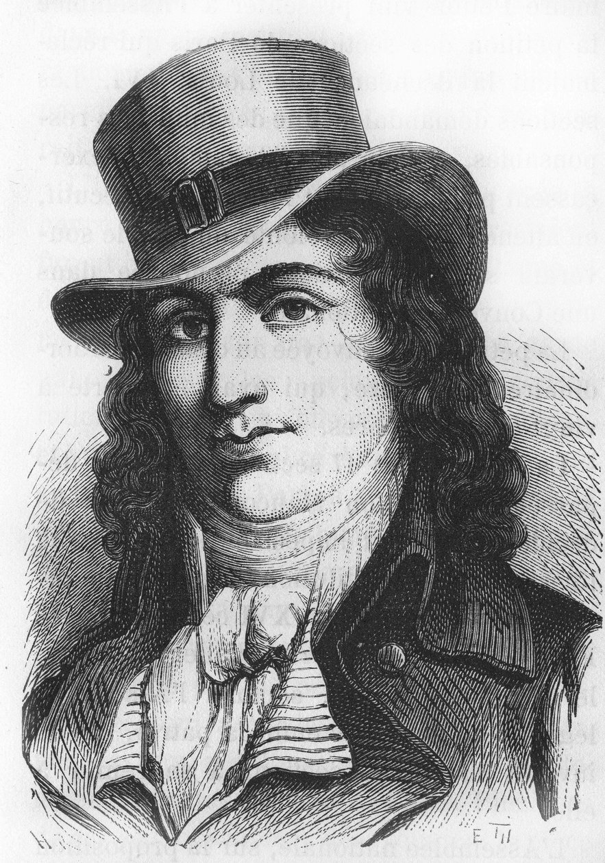 Retrato de Charles Jean Marie Barbaroux (1767-1794), político francés de Unknown artist