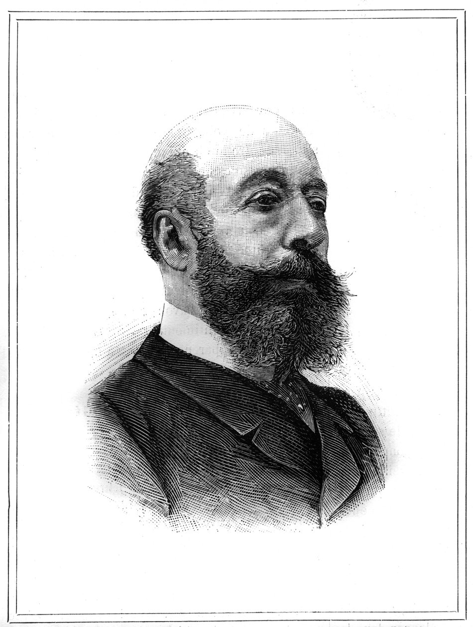 Retrato de Charles Lambert de Sainte Croix (1827-1889), político francés. Grabado en “Le Monde Illustré”, 2 de enero de Unknown artist