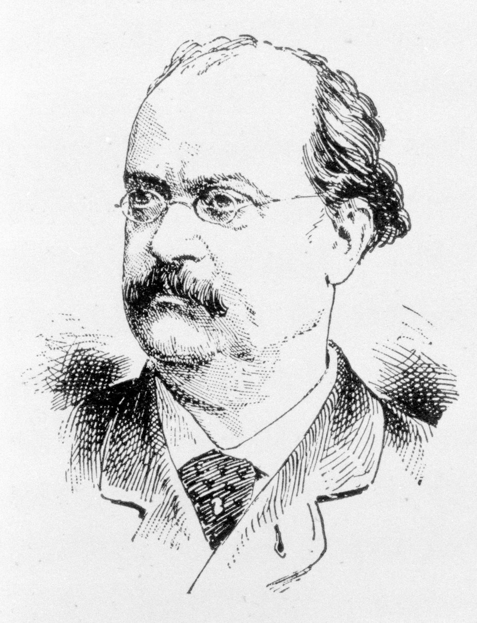 Retrato de Charles Lecocq (1832 - 1918), compositor francés. de Unknown artist