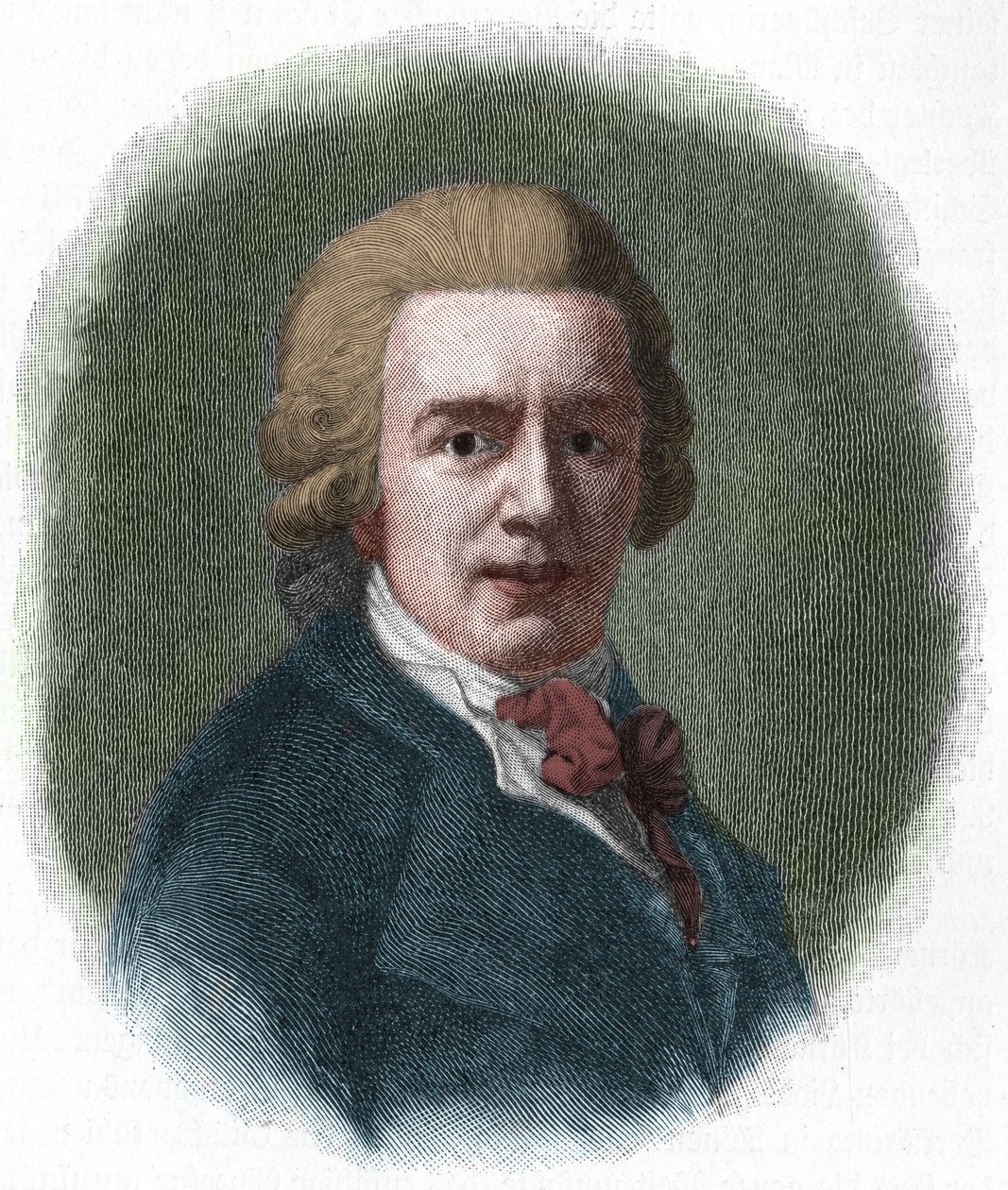 Retrato de Christian Gottfried Körner (1756-1831) jurista alemán, amigo de Friedrich Schiller de Unknown artist