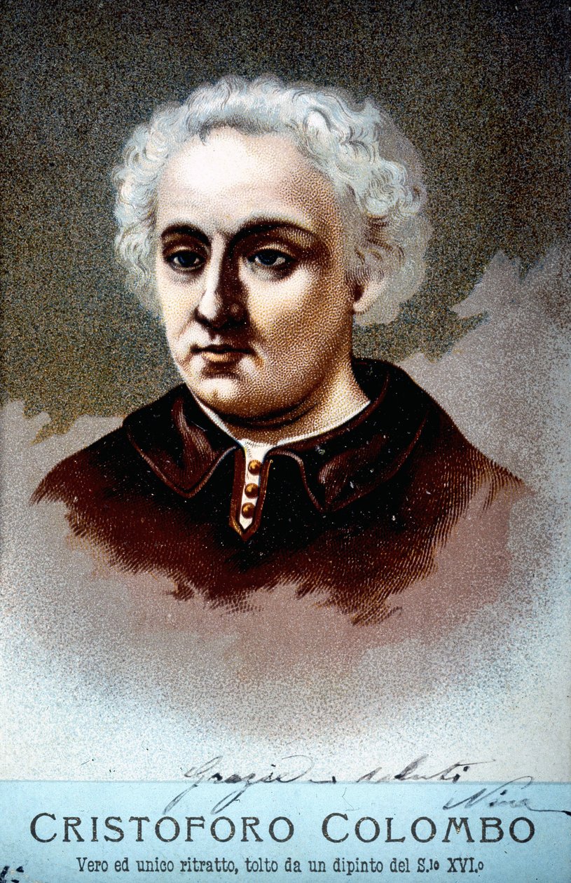 Retrato de Cristóbal Colón de Unknown artist