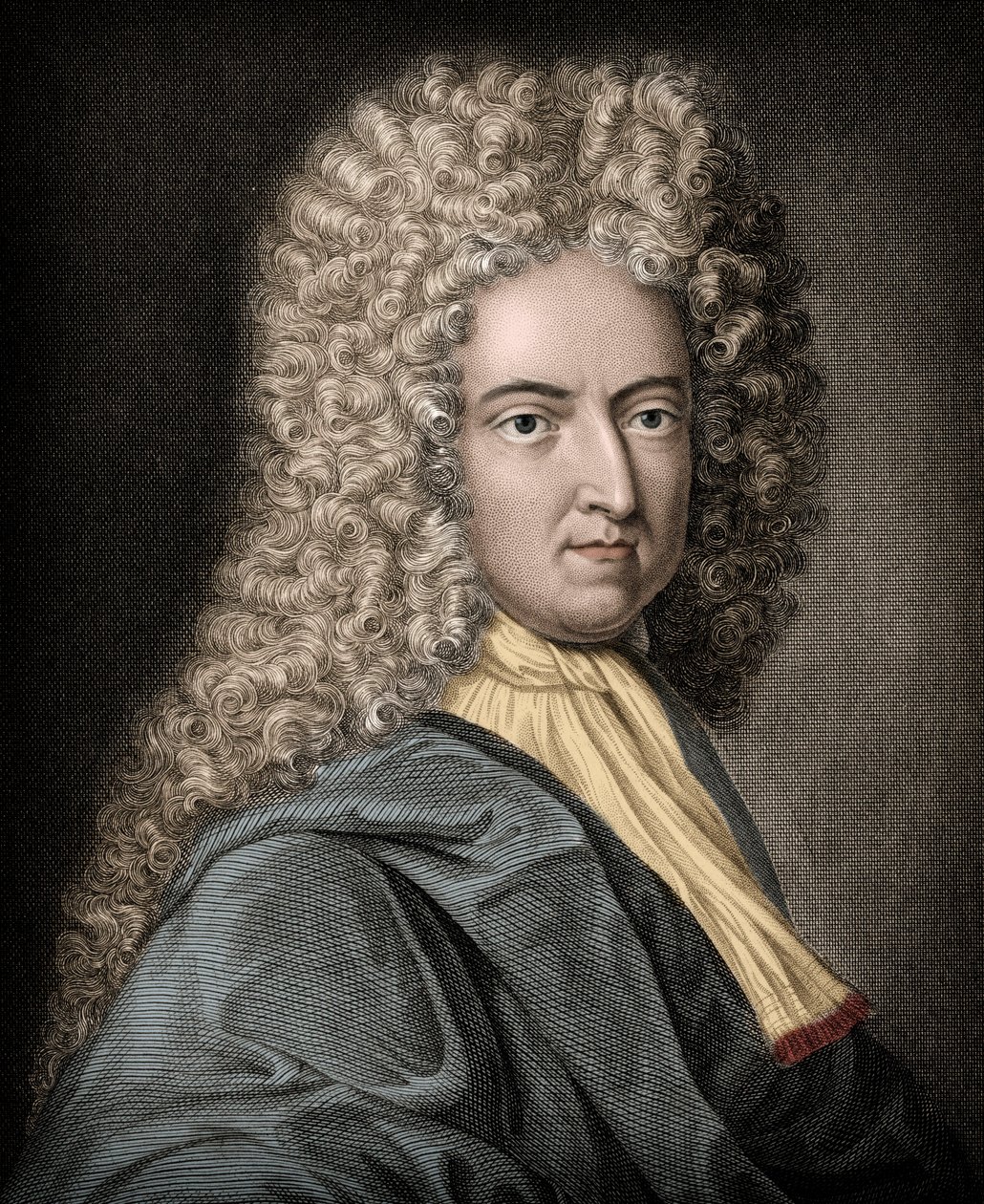 Retrato de Daniel Defoe (1660-1731), escritor y periodista inglés de Unknown artist