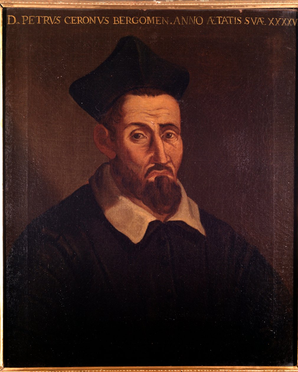 Retrato de Domenico Pietro Ceron, teórico de la música italiana, cantante y sacerdote de Unknown artist