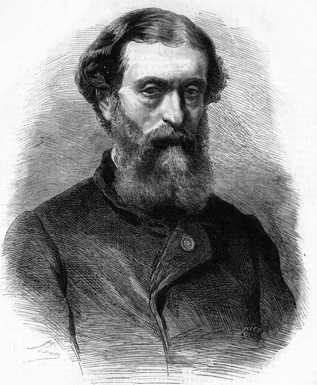 Retrato de Don Eugenio de Ochoa (1833-1889), hombre de letras y político español de Unknown artist