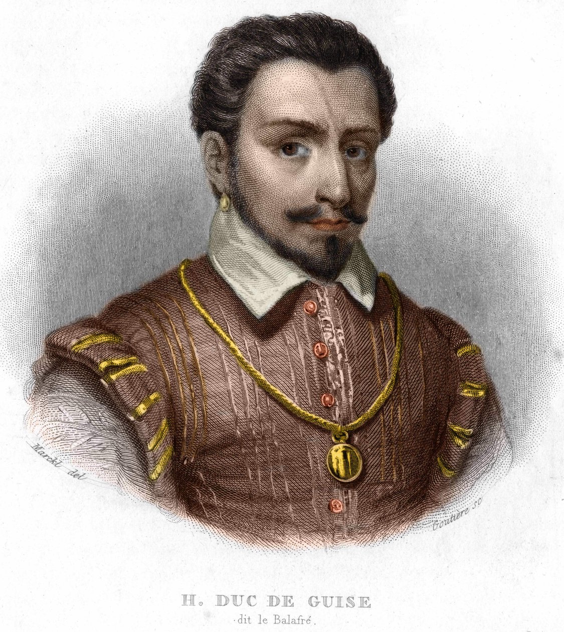 Retrato del Duque de Guisa. François de Lorraine, Duque de Aumale, luego 2º Duque de Guisa, Teniente General francés de Unknown artist