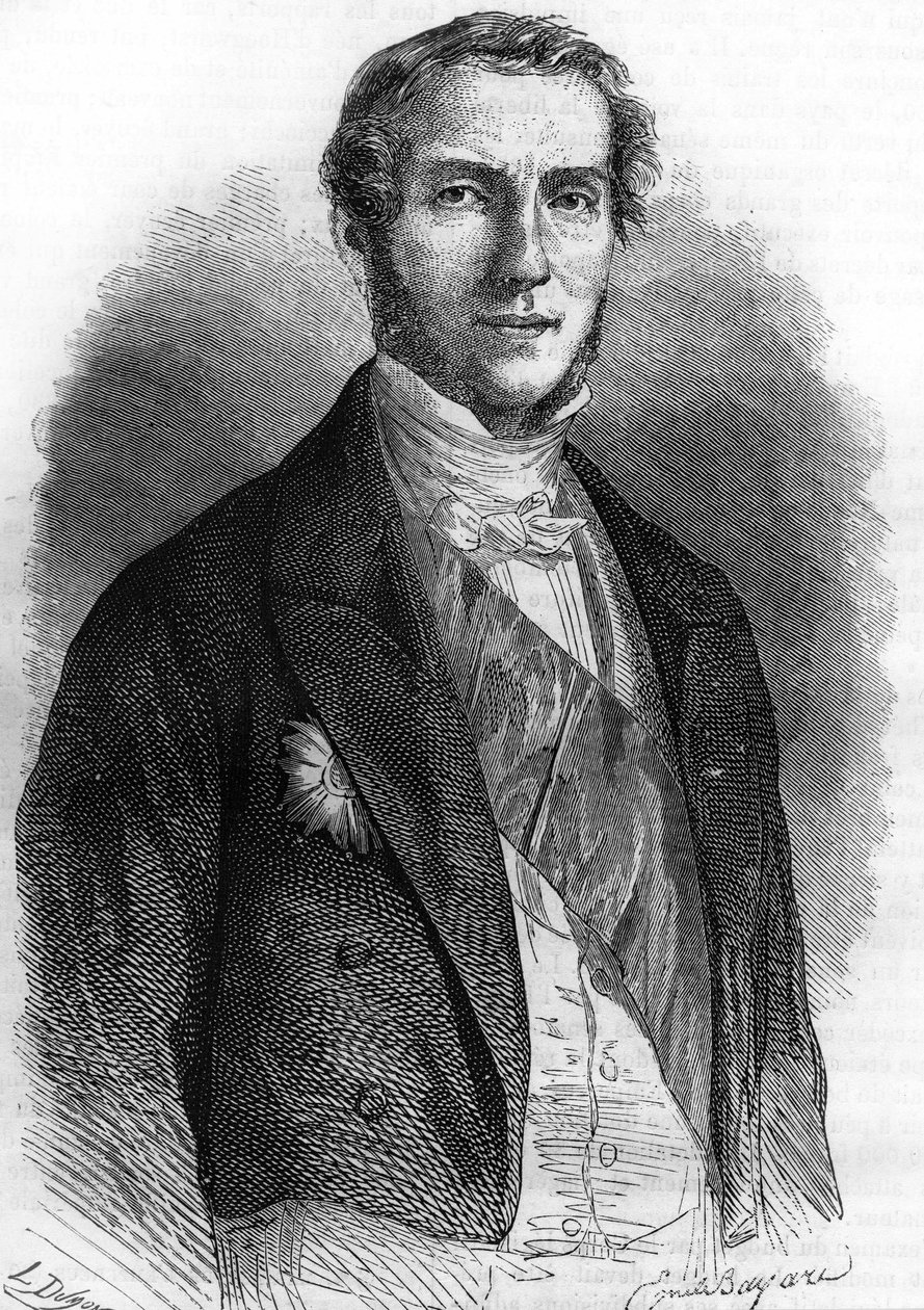 Retrato de Edouard Drouyn de Lhuys (1805-1881), diplomático y político francés de Unknown artist