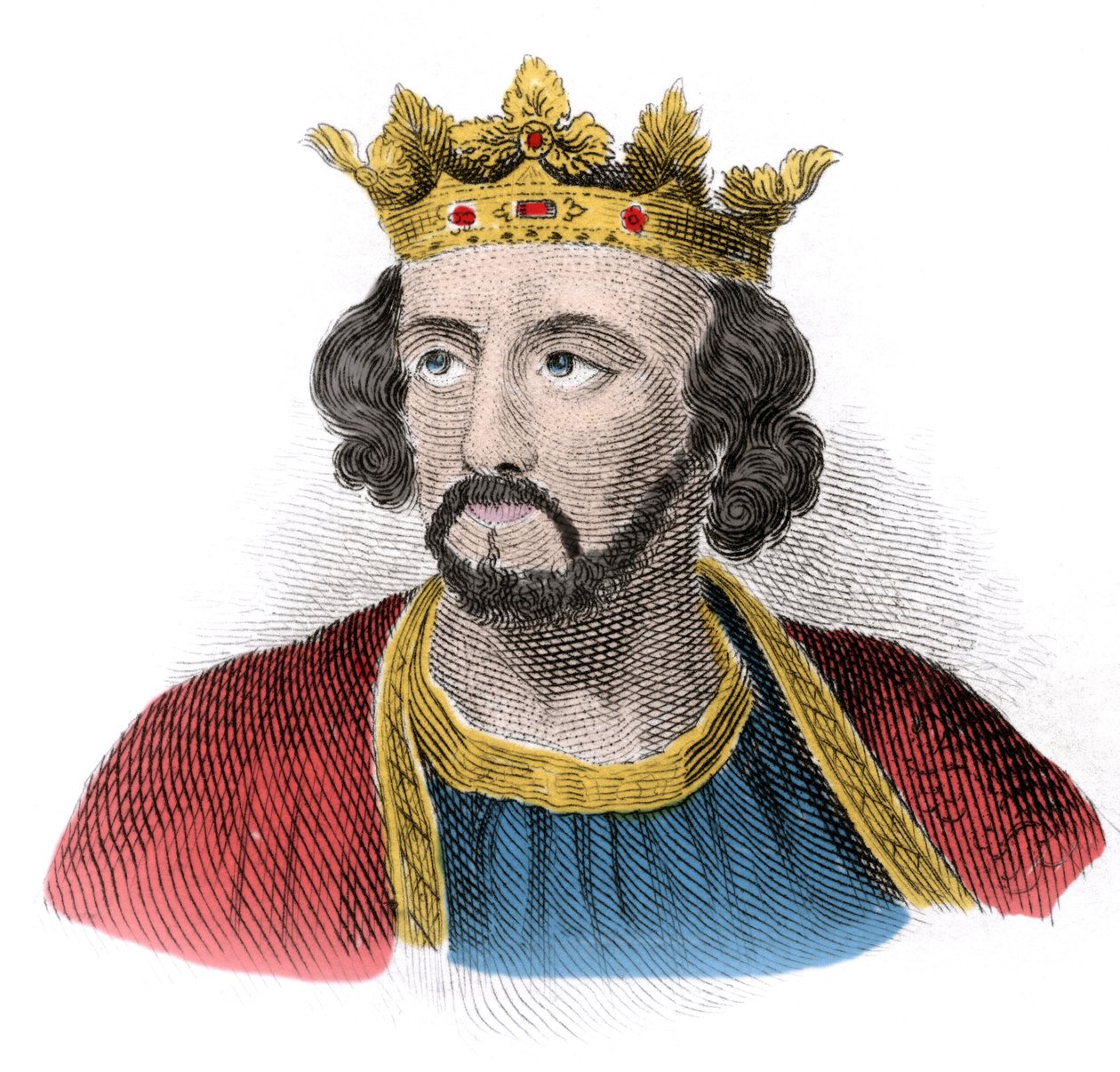 Retrato de Eduardo I de Inglaterra (1239-1307), Rey de Inglaterra de Unknown artist
