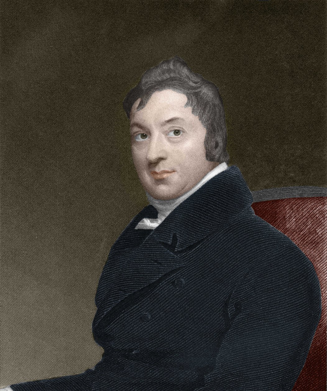 Retrato de Edward Jenner (1749-1823), médico inglés, descubridor de la inmunidad contra la viruela de Unknown artist