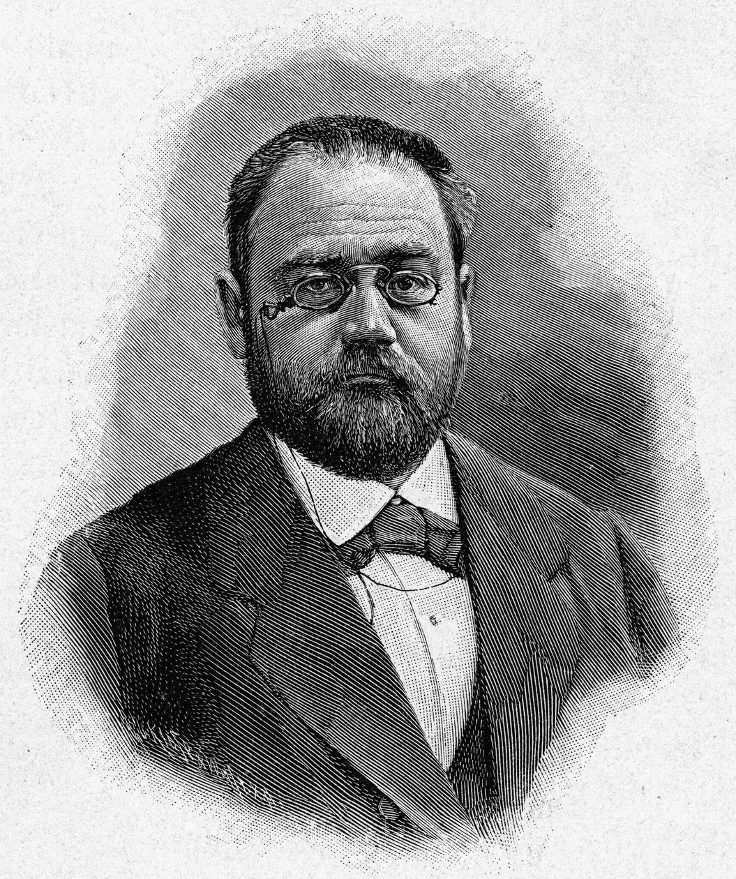 Retrato de Émile Zola de Unknown artist