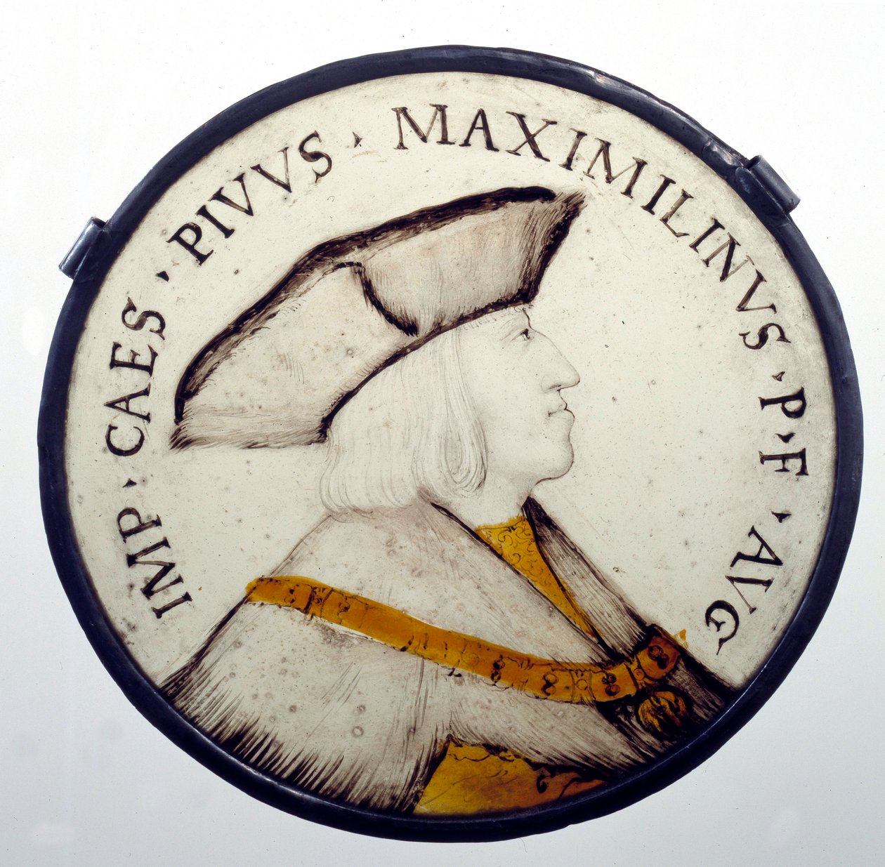 Retrato del Emperador Maximiliano I de Habsburgo (1459-1519) de Unknown artist