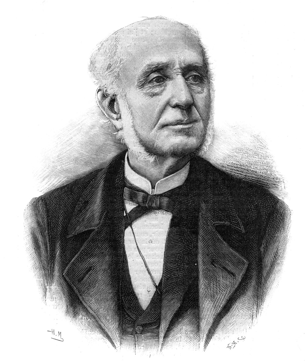 Retrato de Etienne Arago (1802-1892) autor dramático, político, alcalde de París de Unknown artist
