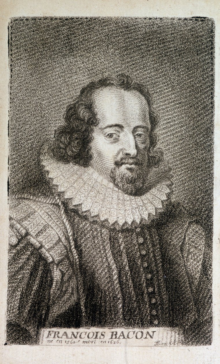 Retrato de Francis Bacon (1561-1626), filósofo inglés. c.1600 de Unknown artist