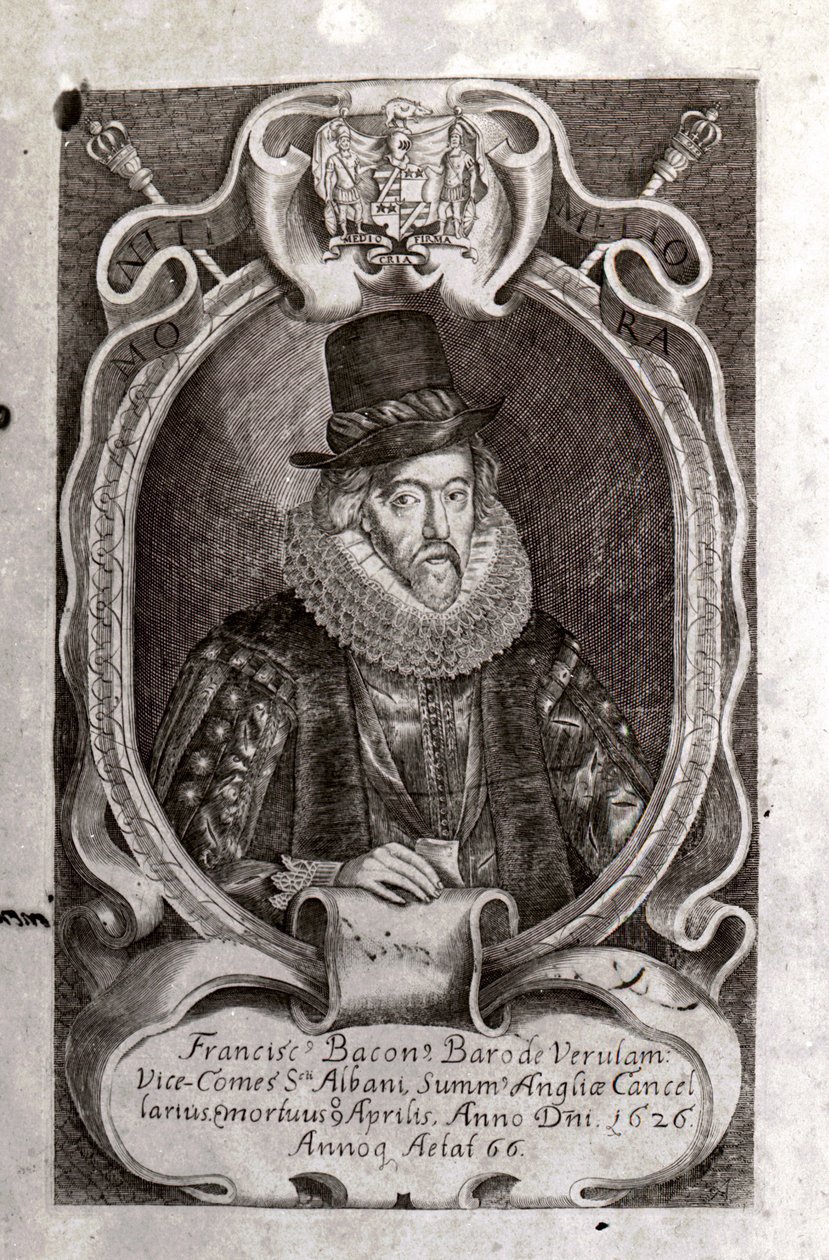 Retrato de Francis Bacon (1561 - 1626) de Unknown artist