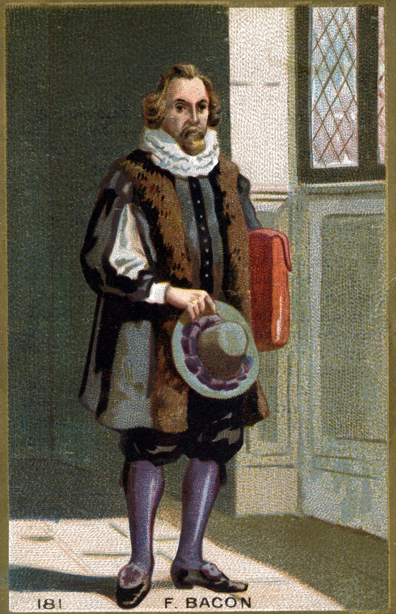 Retrato de Francis Bacon Baron Verulam (1561 - 1626) estadista y filósofo inglés. de Unknown artist