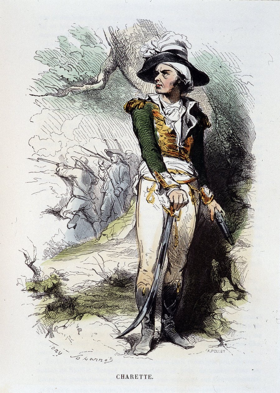 Retrato de François-Athanase Charette de la Contrie de Unknown artist