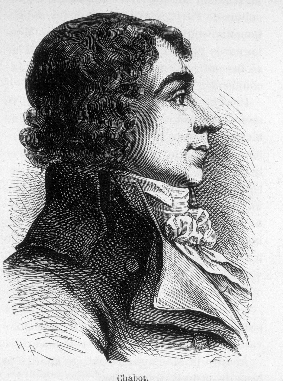 Retrato de Francois Chabot (1759-1794), político francés de Unknown artist