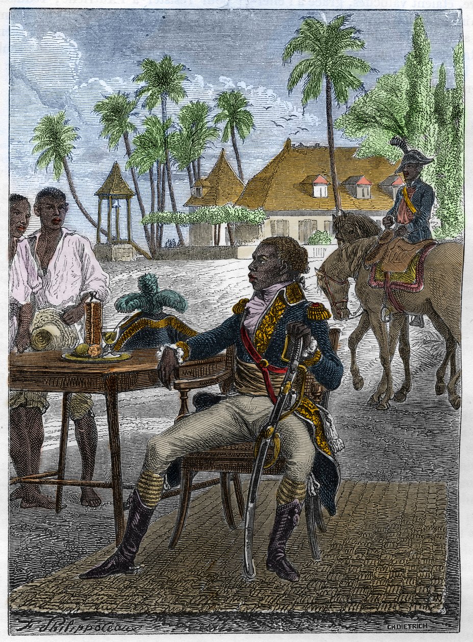 Retrato de François Dominique Toussaint llamado “Toussaint-Louverture” de Unknown artist