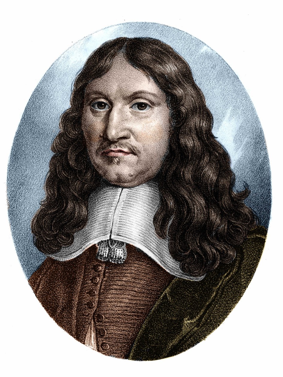 Retrato de François Eudes de Mézeray (1610-1683) historiador francés de Unknown artist