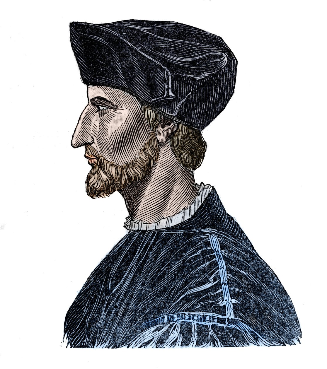 Retrato de François Rabelais (1494-1553), escritor y médico francés. de Unknown artist