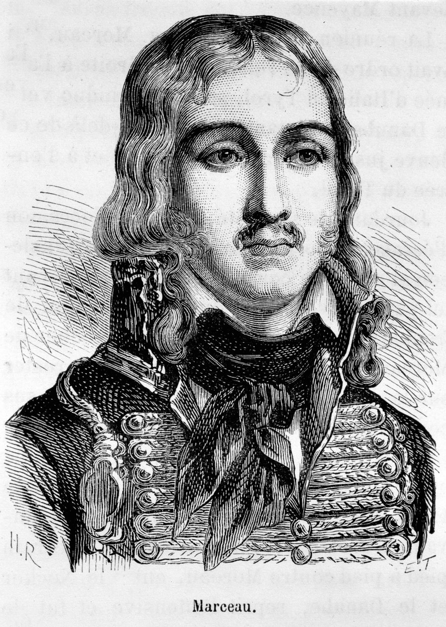 Retrato de François Séverin Desgraviers Marceau (1769-1796), general francés de Unknown artist