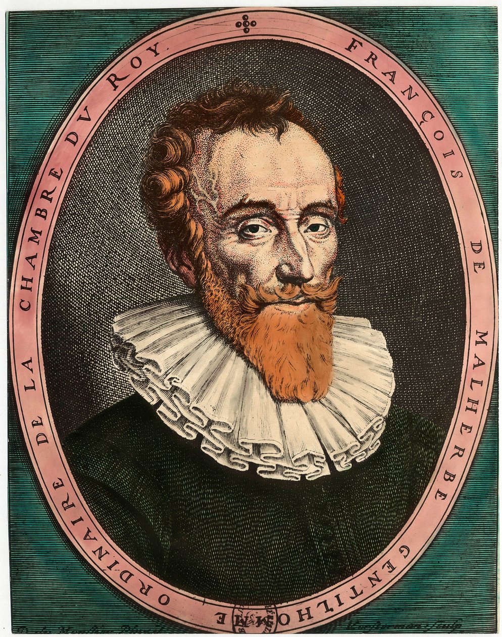 Retrato de François de Malherbe (1555 - 1628), poeta francés de Unknown artist