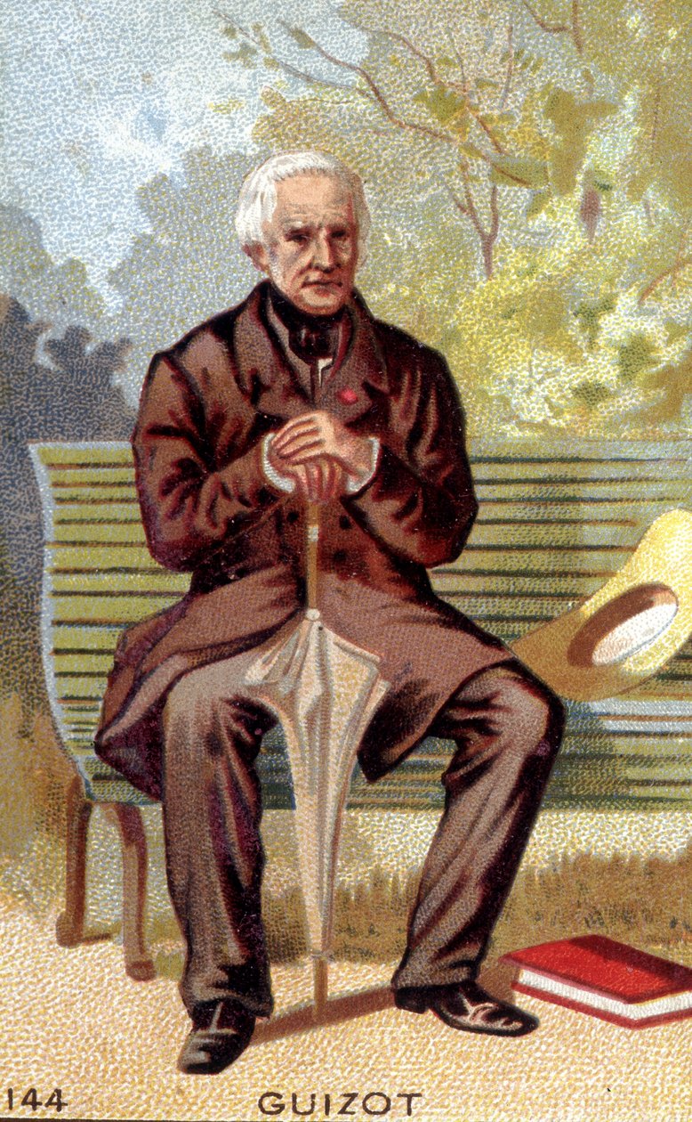 Retrato de François Guizot (1787 - 1874), político e historiador francés. de Unknown artist