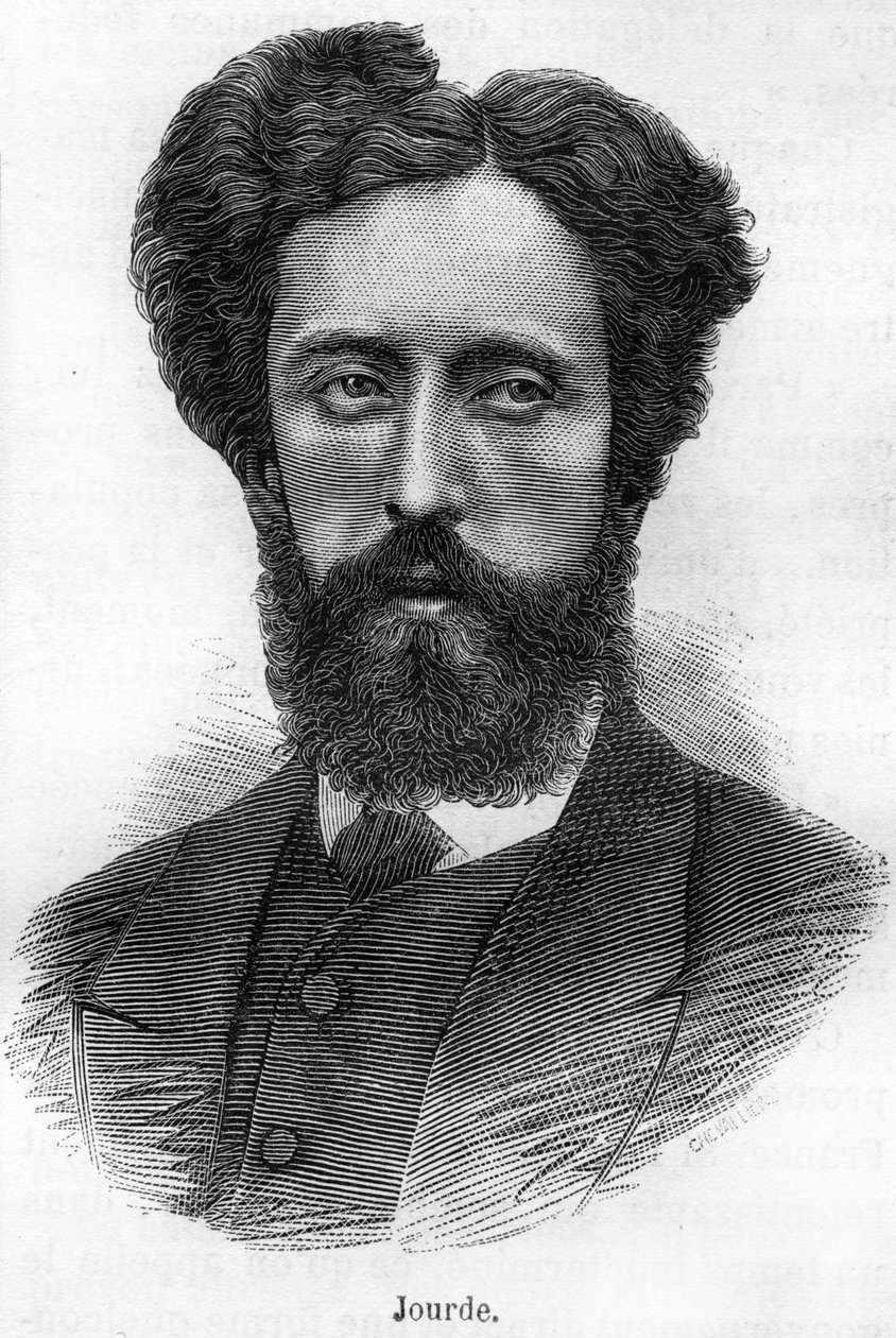 Retrato de François Jourde. Revolucionario francés 1843-1893 de Unknown artist